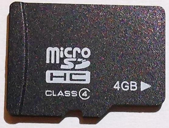 Micro SDHC karta