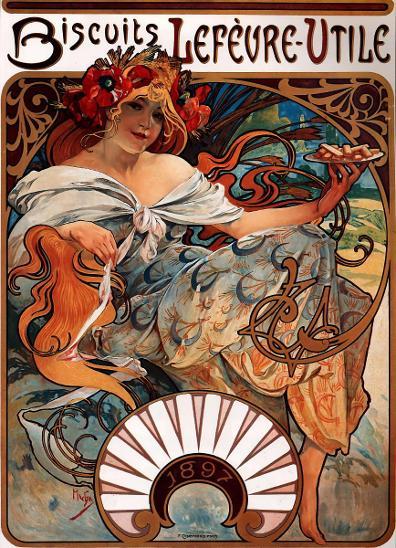 Alfons Mucha, plakát 