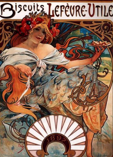 Alfons Mucha, plakát 