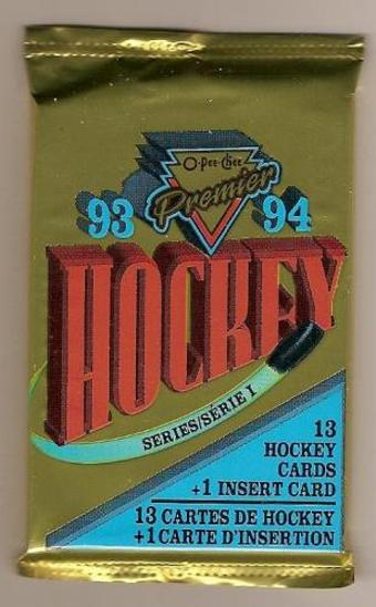 1993 94 Opc Premier Series 1 Hockey Balicek Aukro