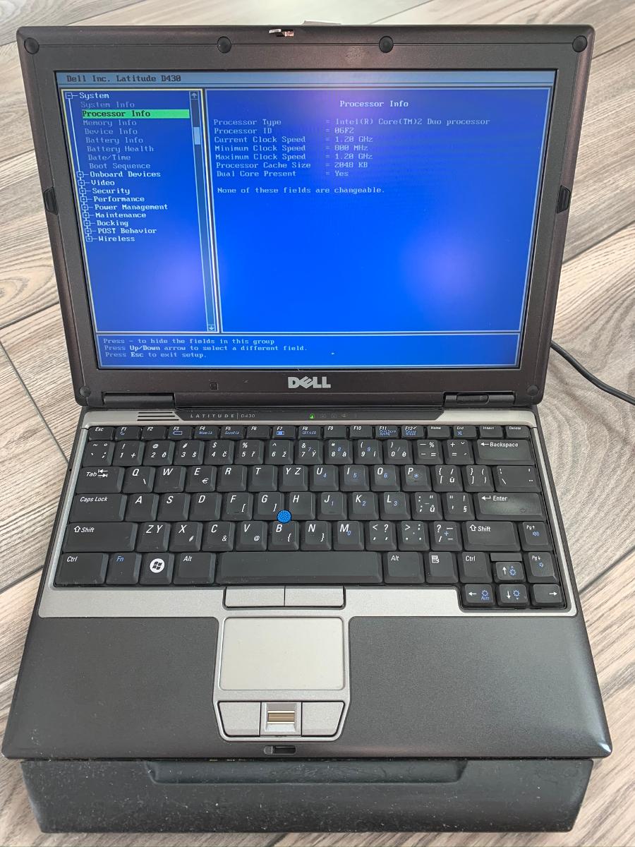 Dell latitude d430 апгрейд