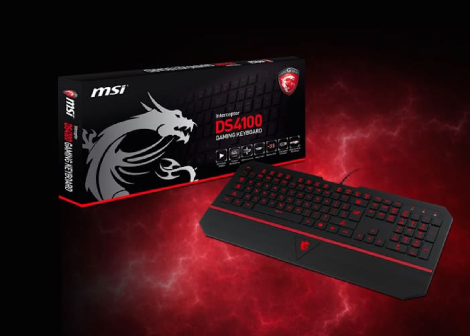 Msi claw дата выхода. Клавиатура - MSI Interceptor ds4100. MSI ds4100 клавиатура. MSI клавиатура с подсветкой. MSI клавиатура механика.