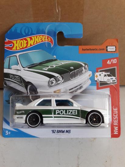 Hot Wheels 207 250 2020 92 Bmw M3 Polizei Aukro