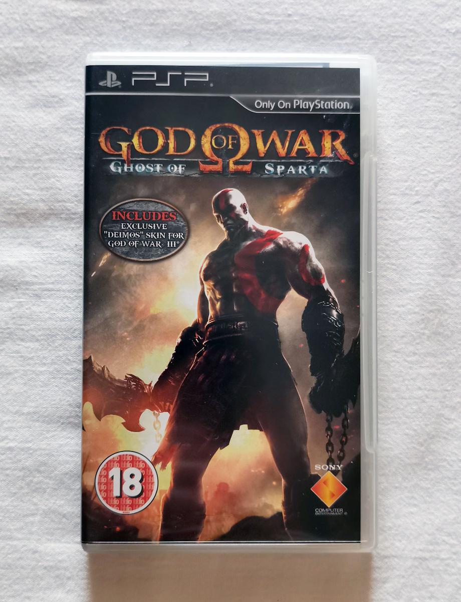 Psp God Of War Ghost Of Sparta Aukro