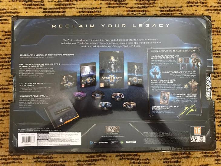 starcraft ii legacy of the void collectors edition