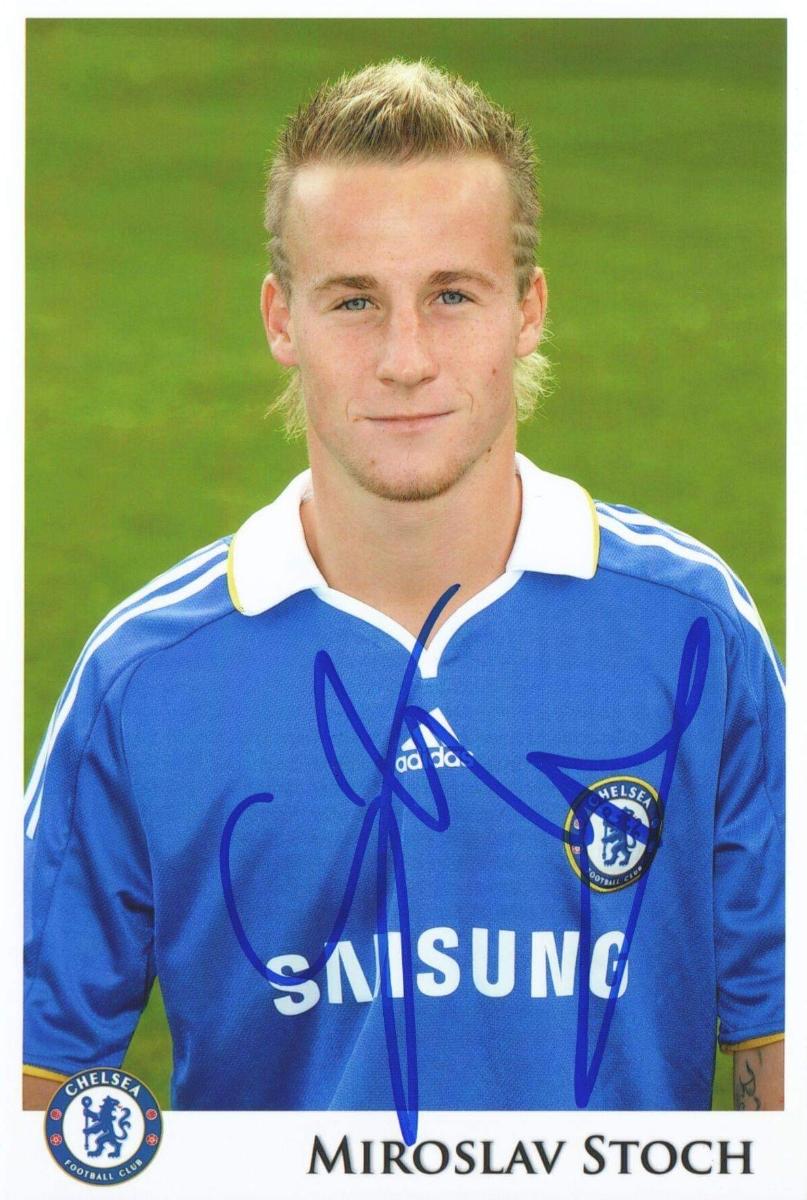 Miroslav Stoch Chelsea Autogram Podpis Fotbal Aukro