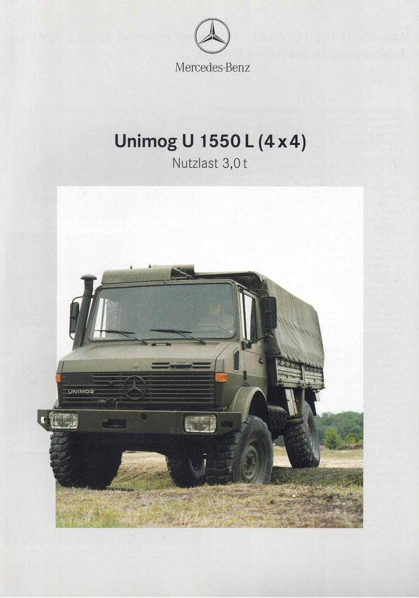 Mercedes Benz U 1550 L 4x4 Aukro