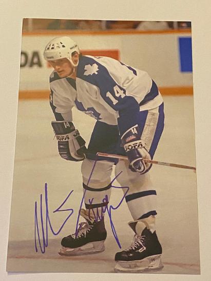 Autogram Miroslav Frycer Toronto Maple Leafs Aukro