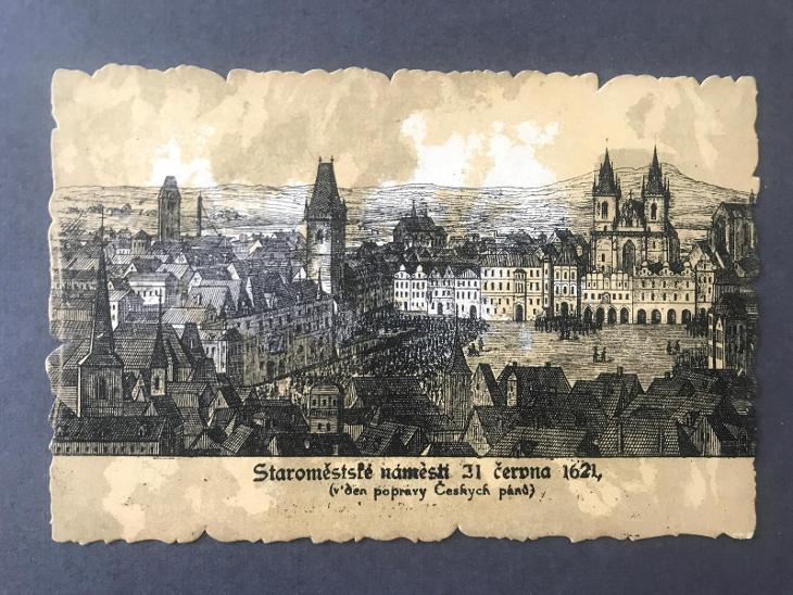 Praha Rok 1621 Staromestske Namesti Poprava Ceskych Panu Aukro