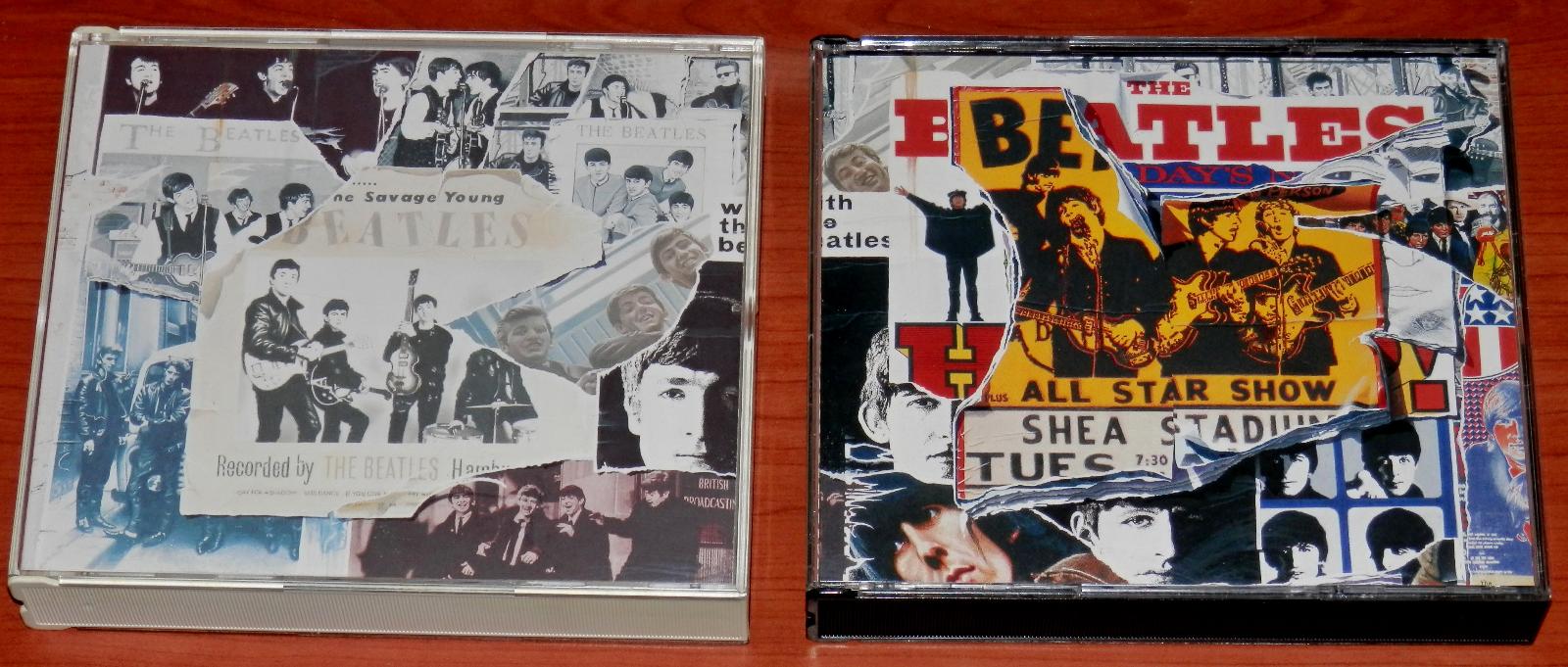 4cd The Beatles Anthology 1 Anthology 2 Emi Apple 1995 Capitol1996 Aukro