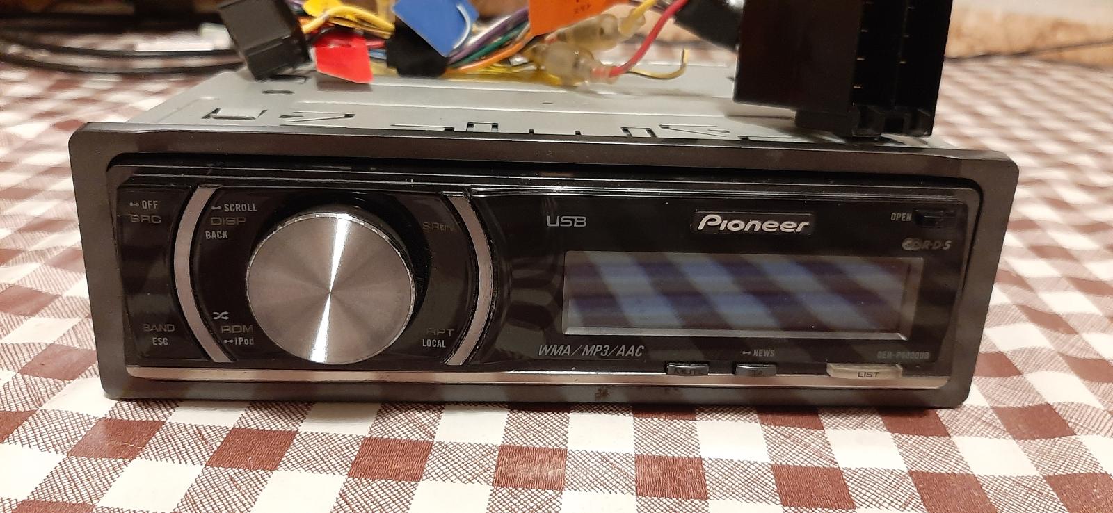 Pioneer deh p6000ub процессорный или нет