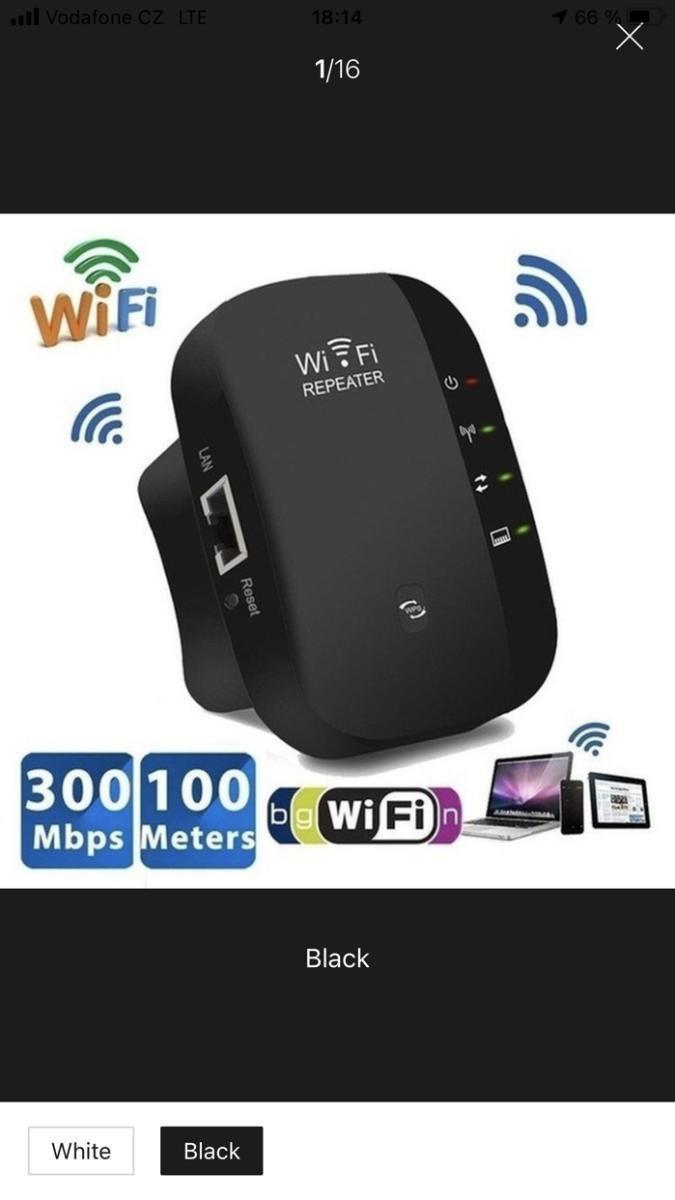 Wireless Wifi Repeater Zesilovac Wifi Signalu Nove Aukro