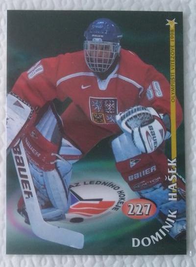 Ofs 98 99 Dominik Hasek Zoh Nagano 1998 Top Stav Aukro