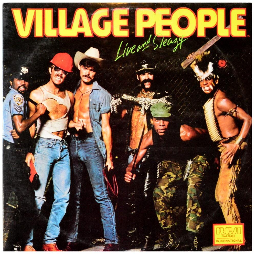 Gramofonova Deska Village People Live And Sleazy 2lp Aukro