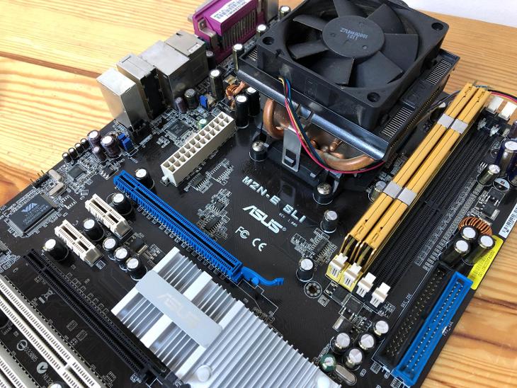 Asus m2n e sli не видит e