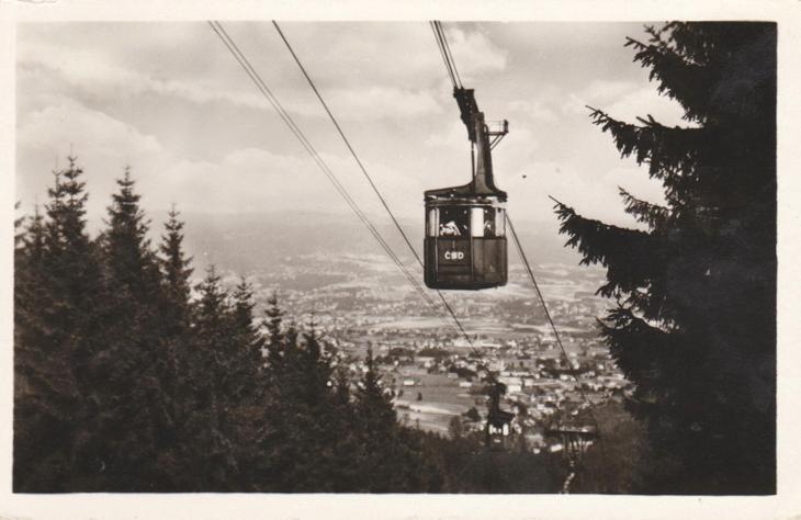 Liberec Jested Lanovka 1950 Aukro