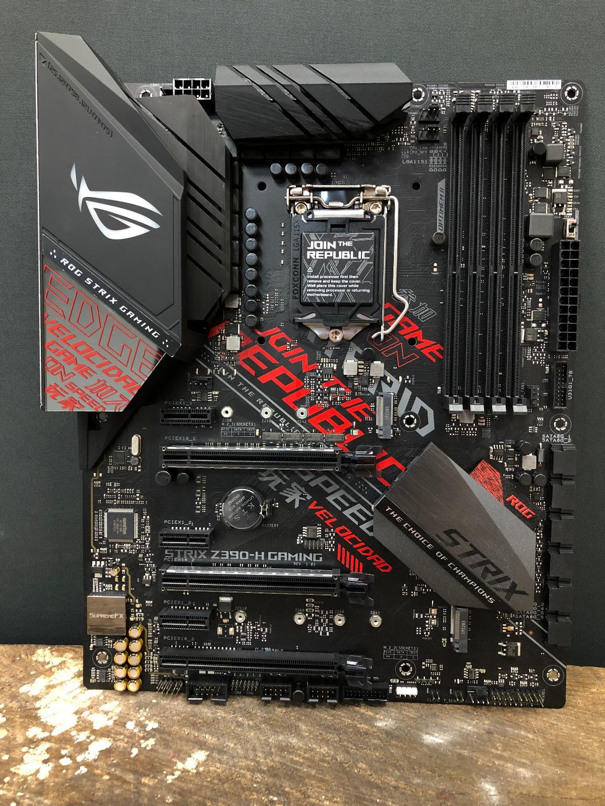 Asus Strix Z390 H Gaming Poskozene Piny Na Socketu Aukro