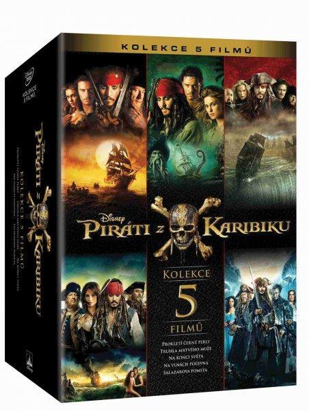 Pirati Z Karibiku 1 5 Kolekce 5 Dvd Aukro