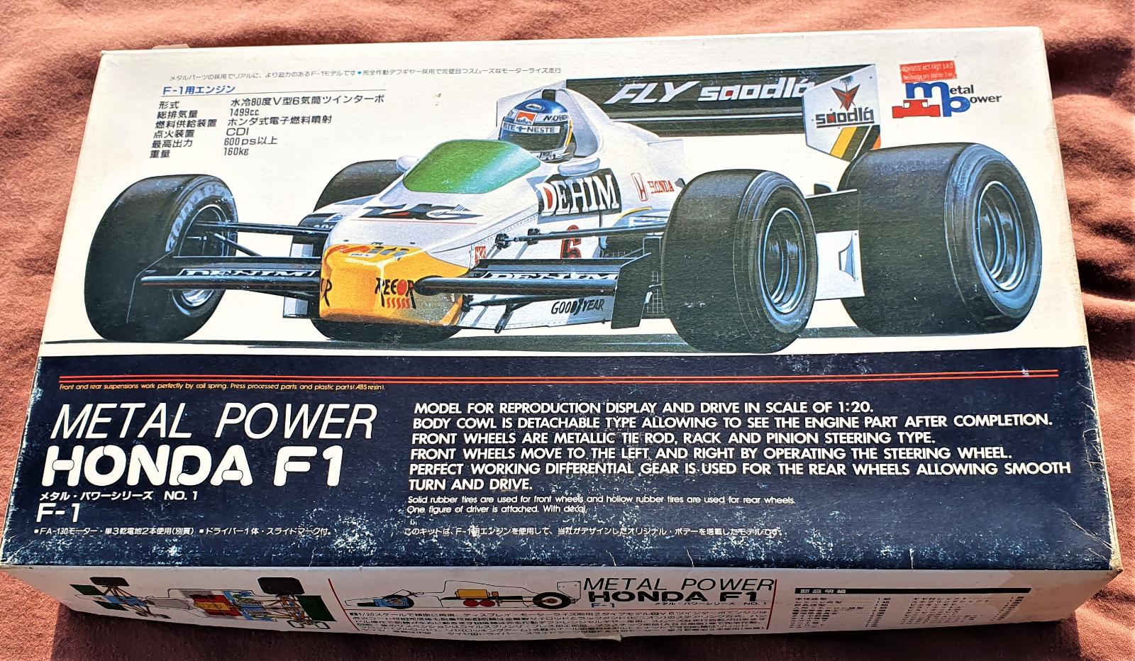 HONDA F1 Metal Power – Kawai Model 1:20 – RARITA!!! | Aukro