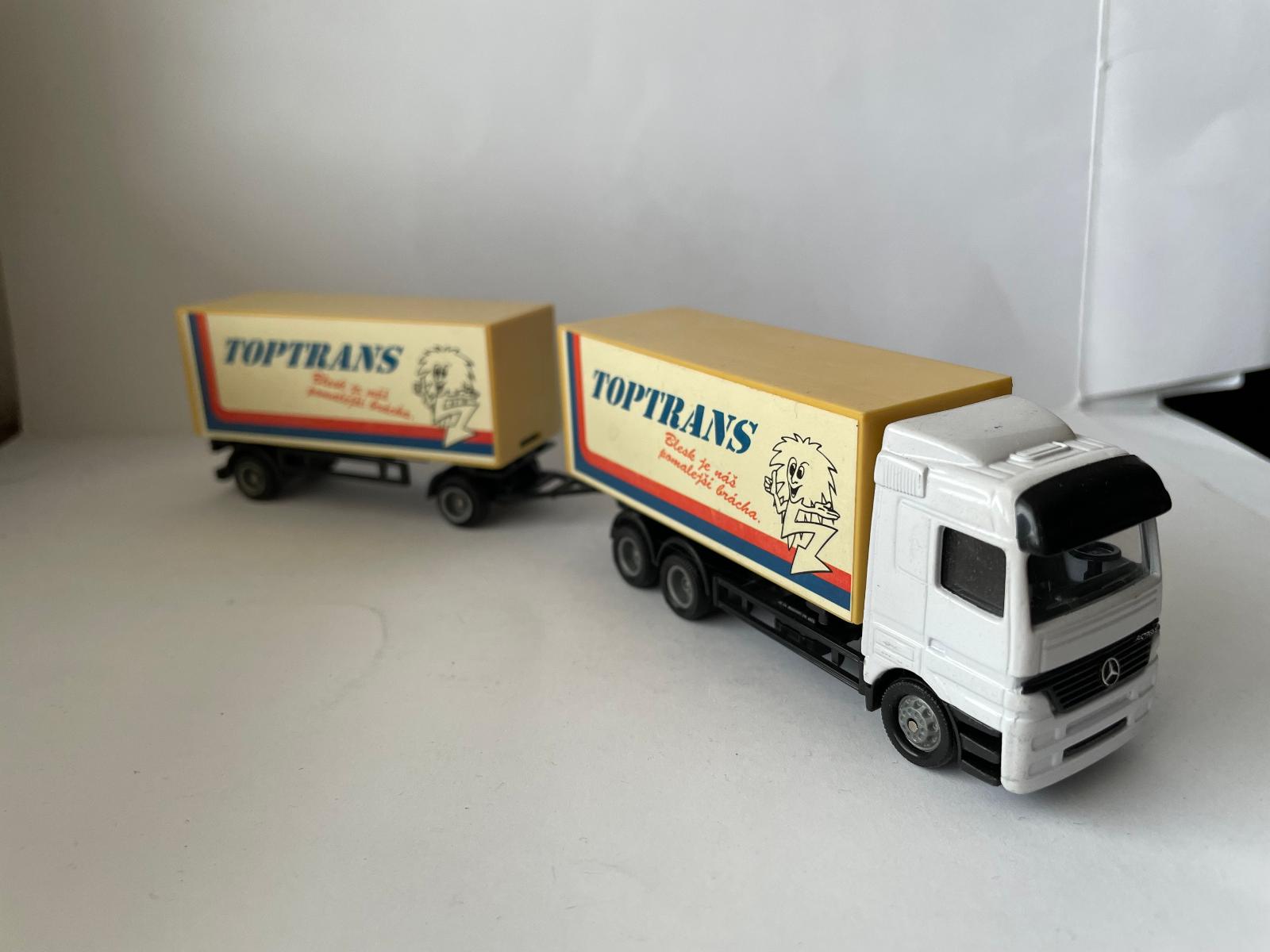 REKLAMNÍ KAMION 1/87 MERCEDES ACTROS 