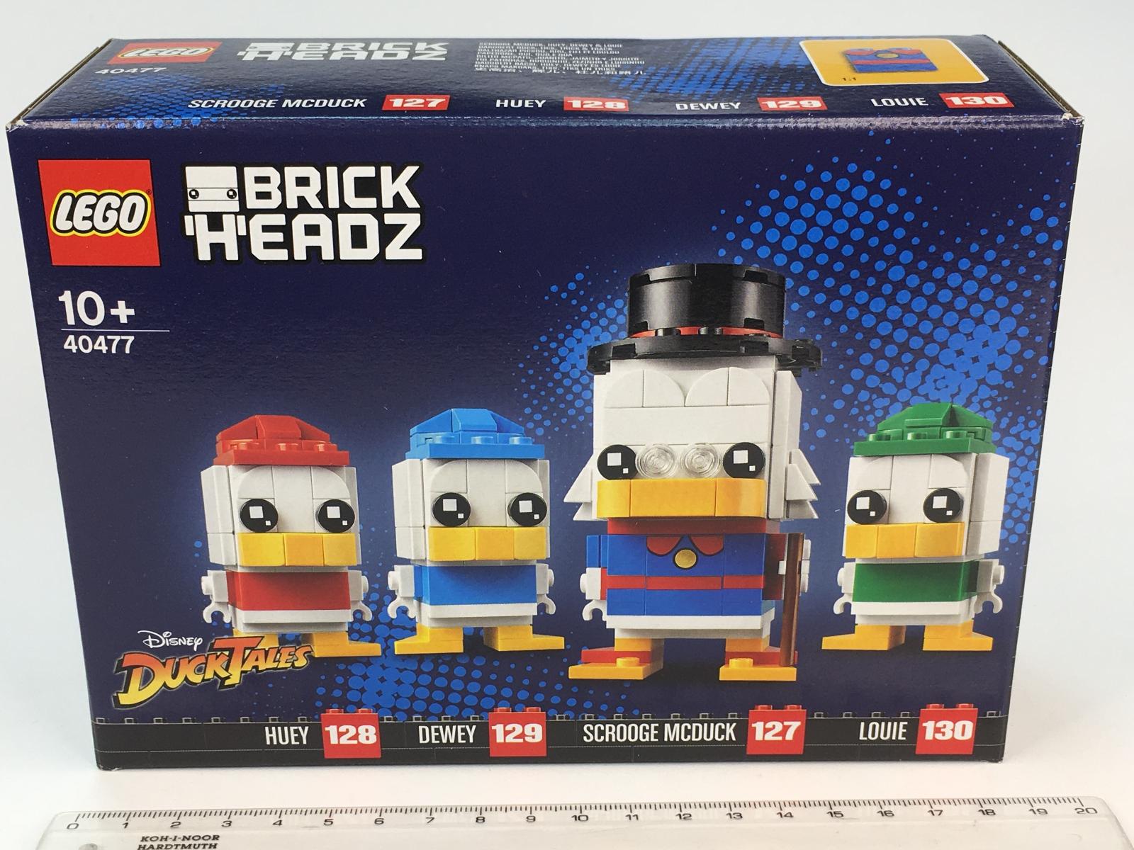 LEGO BrickHeadz 40477 Onkel Skrblík, Dulik, Bubík und Kulík