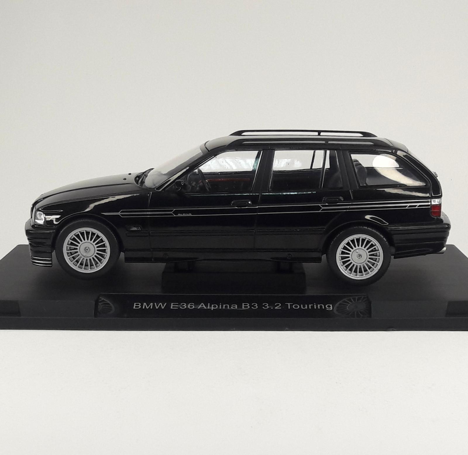 BMW E36 Alpina B3 3.2 Touring černá - 1/18 MCG Model Car Group | Aukro