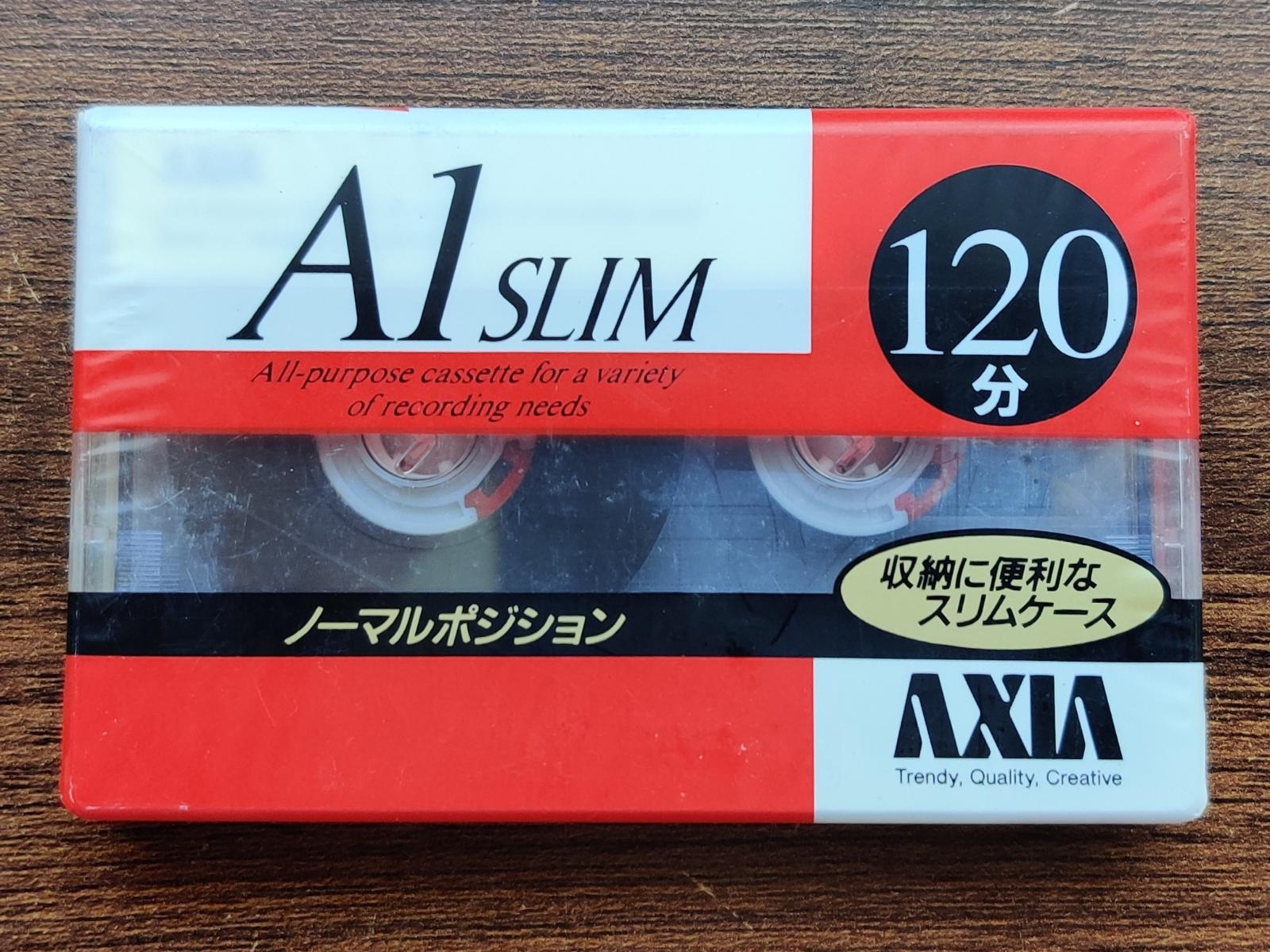 MC AXIA A1 SLIM 120 min, r.v.: 1991 JAPAN | Aukro