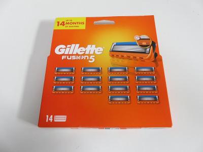 Nové pánské náhradní hlavice GILLETTE Fusion5 14 ks