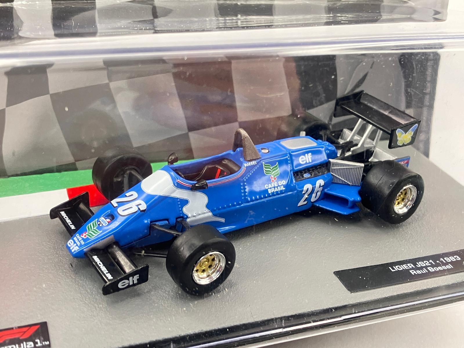 Maquette à léchelle 1:43 de la Ligier JS21 F1 Car de Raul Boesel, Formule  Un Modèle Collectors Model Car -  France