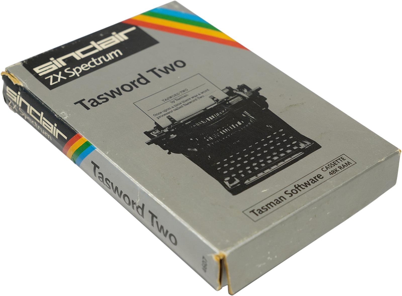 kazeta s textovým editorem Tasword Two pro ZX Spectrum - Počítače a hry