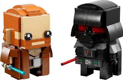 Lego figurky - Star Wars - Obi-Wan Kenobi a Darth Vader.