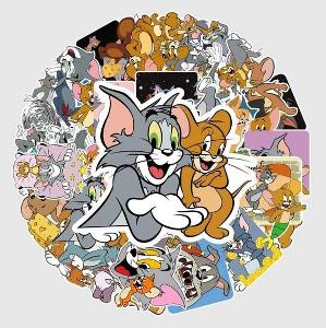 Vinyl Samolepky Tom a Jerry 50ks