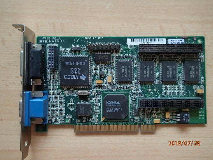 Matrox millennium 2 pci обзор