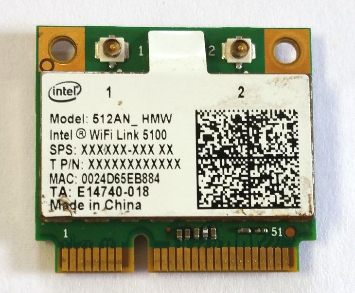 Wifi Modul Intel 512an Hmw Z Sony Vaio Pcg 61111m Aukro