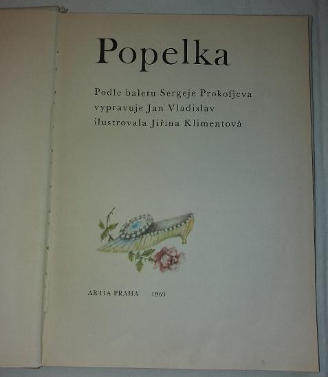 Popelka Jan Vladislav 1969 Aukro