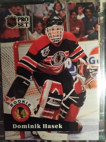 Dominik Hasek 91 92 Pro Set Rookie Aukro