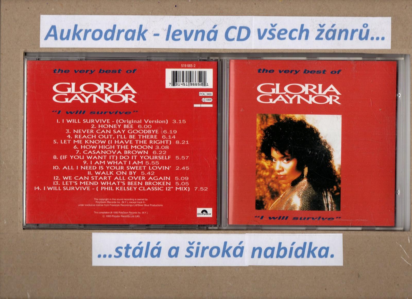 Cd Gloria Gaynor The Very Best Of Aukro