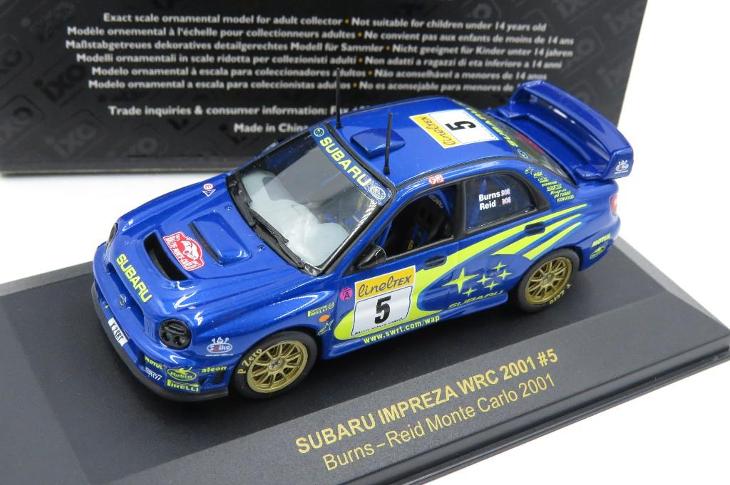 Subaru Impreza WRC Rally 2001 IXO 143 Aukro