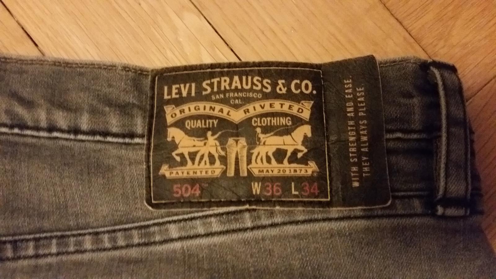 levis 504 w36 l34