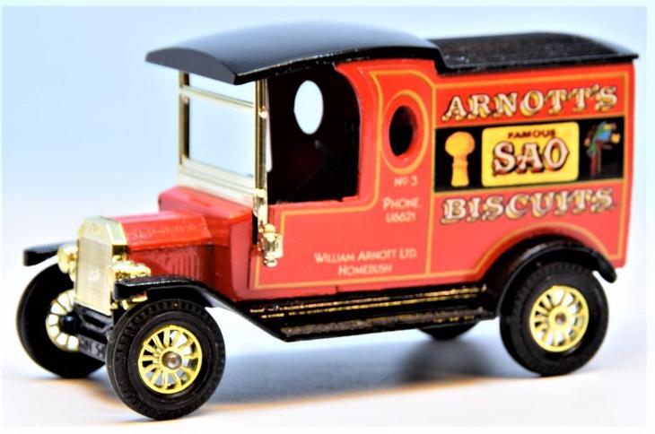 Matchbox Y Ford Model T Arnotts Biscuits Vyd N Rare Aukro