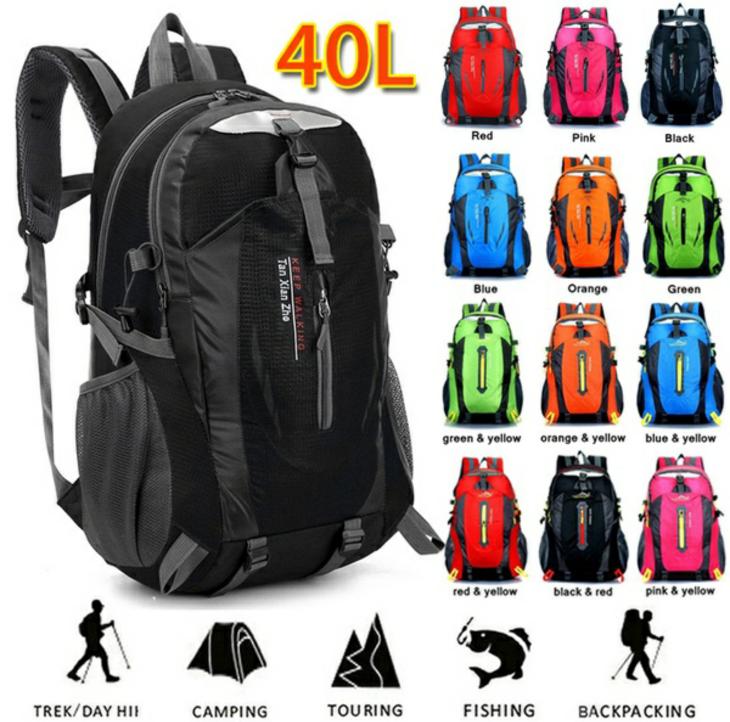 Sportovní, turistický, outdoorový nepromokavý batoh - 40 litrů (40l ...