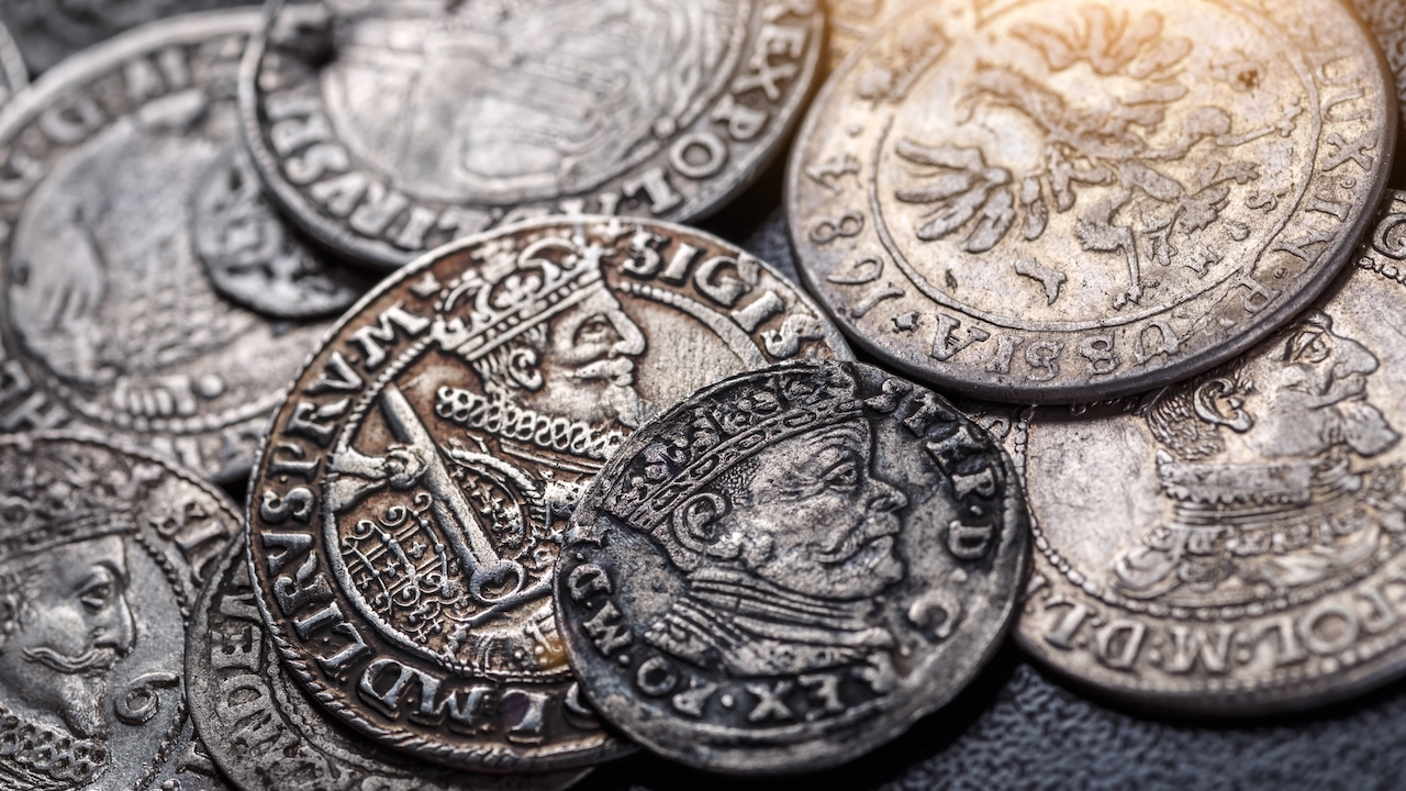 Středověké evropské stříbrné mince