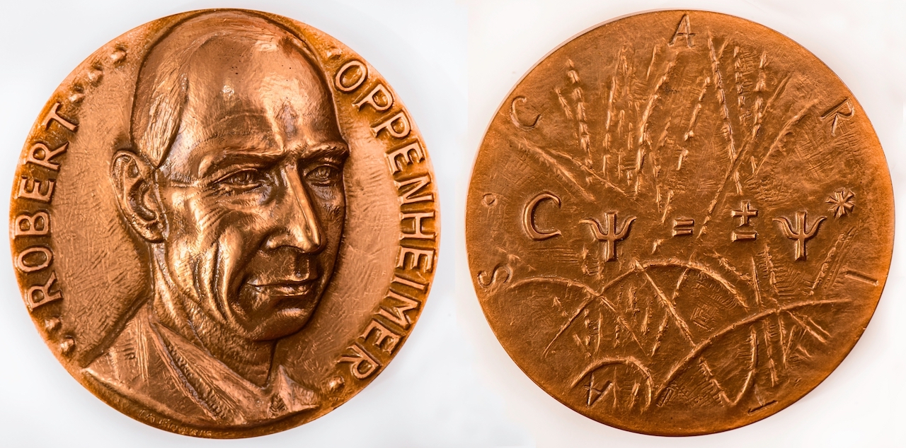 Medaile Robert Oppenheimer