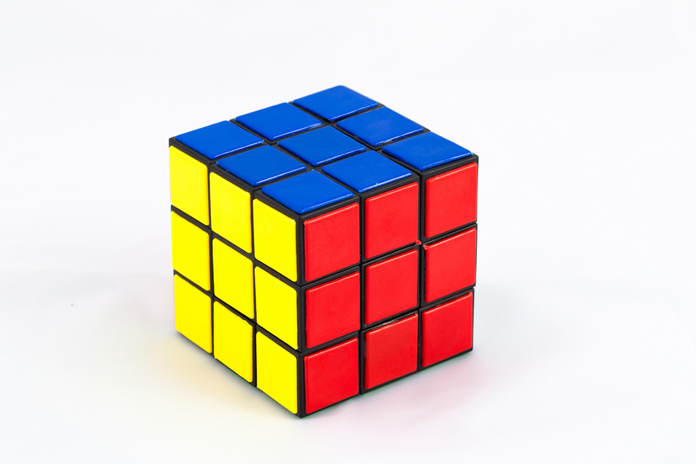 Složená Rubikova kostka