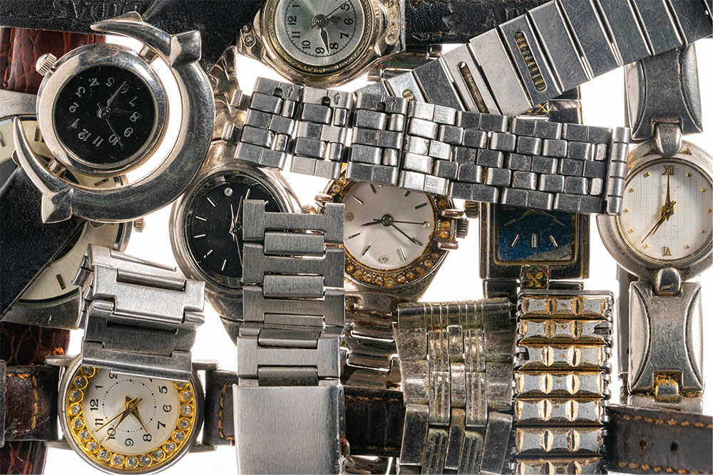 Sbírka starých hodinek