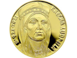 Zlatá mince 10 000 Kč k 1100. výročí úmrtí kněžny Ludmily
