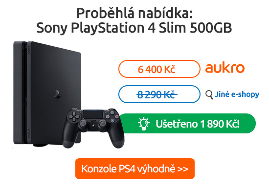 Konzole PS4 levněji na Aukru >>