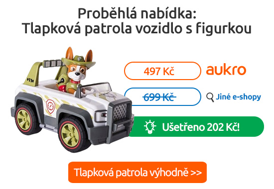 Hračky Tlapková patrola levněji na Aukru >>
