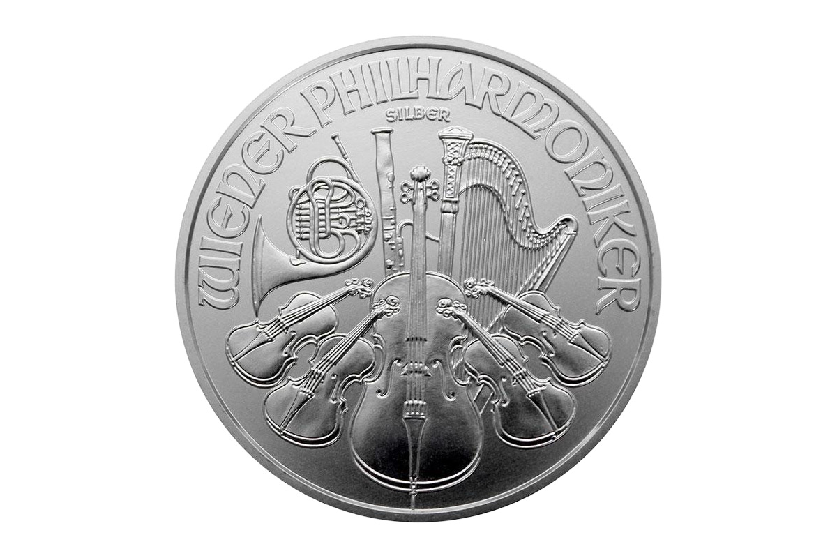 Stříbrná investiční mince Wiener Philharmoniker