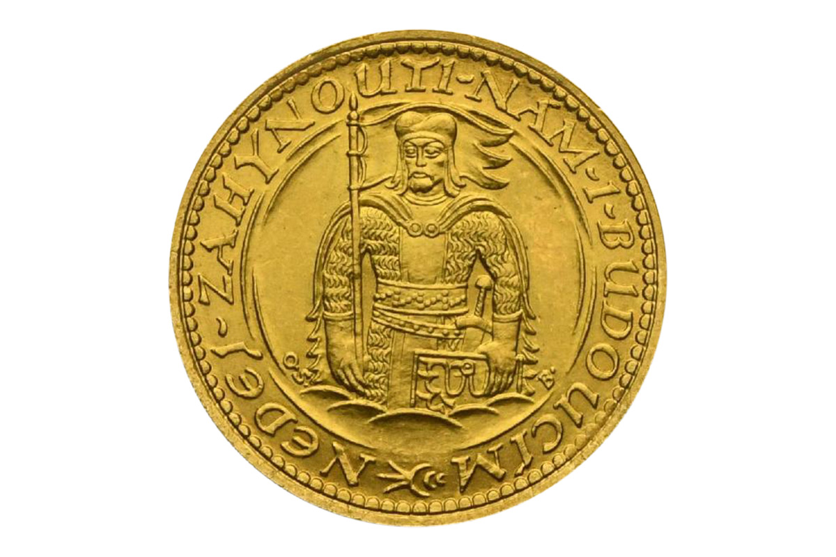 Svatováclavský dukát 1923 - zlatá mince
